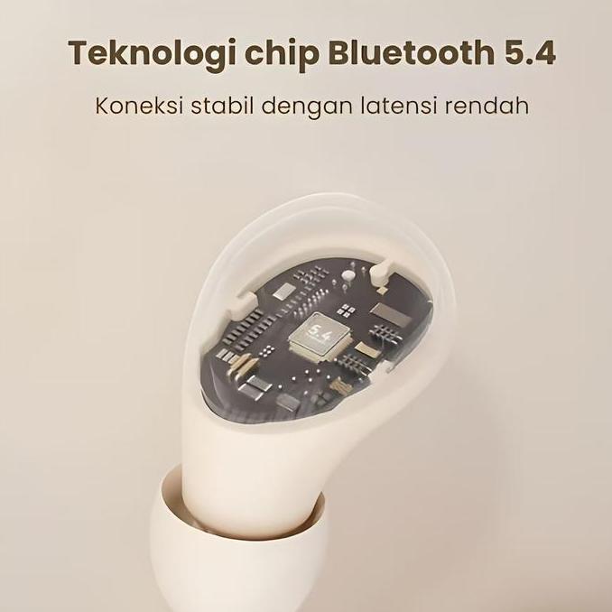 DV205 - Mini Earphone In-Ear Sleep Invisible Wireless Bluetooth Headphone Bluetooth 5.4 Ultra Kecil 