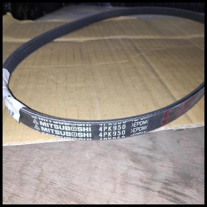 DISKON MITSUBOSHI FAN BELT 4PK950 EPDM TALI KIPAS FANBELT 4PK 950 