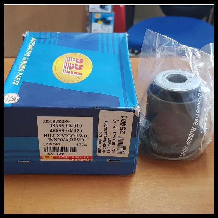 BEST DEAL BUSHING BOS ARM DEPAN BAWAH BESAR TOYOTA INNOVA 48655-0K010 RBI 