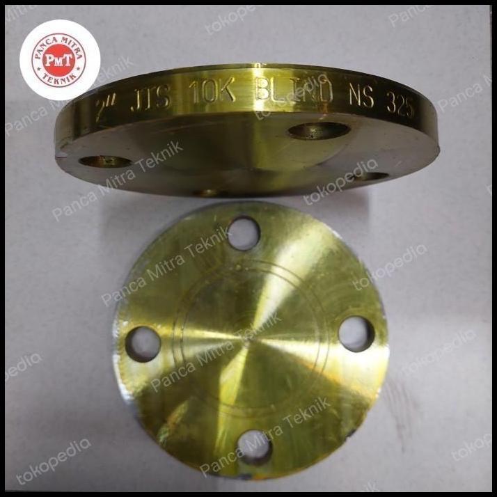 TERBARU BLIND FLANGE 12" INCH CARBON STEEL JIS 10K / FLANGE BESI BUTA DN300 