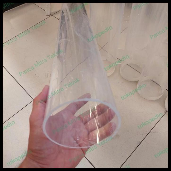 GRATIS ONGKIR PIPA AKRILIK BENING 3" INCH / PIPE ACRYLIC BENING OD 3MM X 70CM 