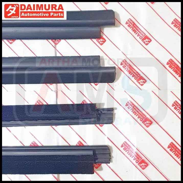 TERBARU KARET PELIPIT LIST LIS KACA WEATHER STRIP ESPASS PICKUP PICK UP DEPAN SET