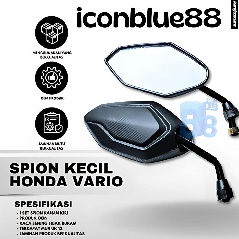 Murah Iconblue88 Kaca Spion Standar Honda Vario / Spion Honda Vario Gmx Uk Kecil Mini Universal Semu