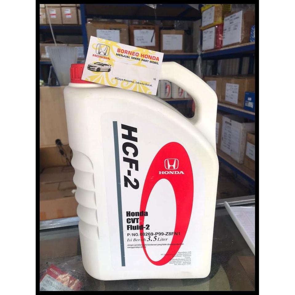 TERLARIS OLI TRANSMISI MATIC CVT HCF-2 HCF2 HONDA JAZZ GK5 CITY GM6, MOBILIO, BRIO, BRV, CRV GEN 4 5