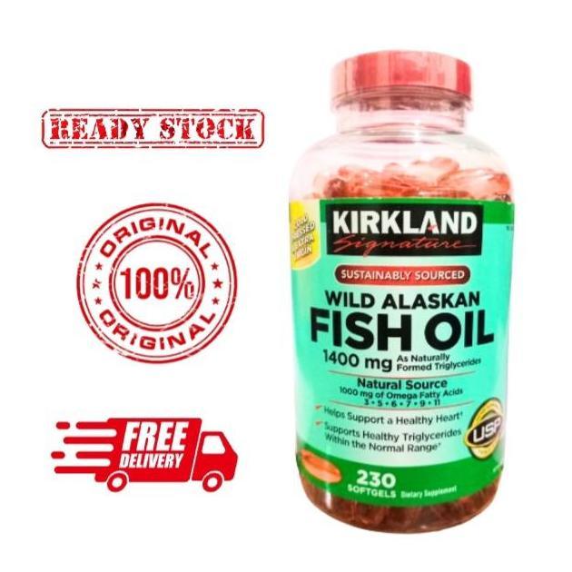 Kirkland Wild Alaskan Fish Oil 1400mg