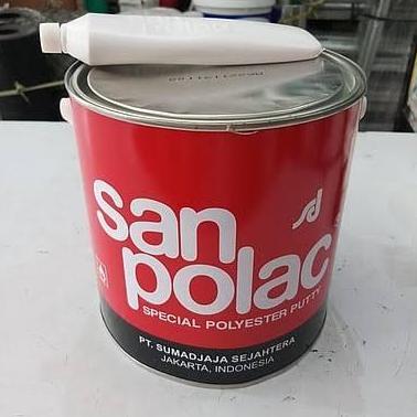 DEMPUL SANPOLAC Galon 4 KG / DEMPUL BESI CAT MOBIL / SANPOLAC