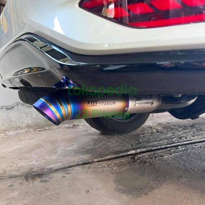 Exhaust Knalpot Muffler JTC Titanium Toyota Innova Reborn Terlaris