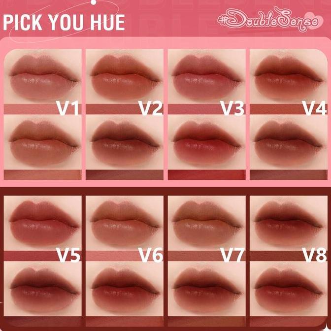 Bytlip- Pinkflash Pf L13 Duo Lipgloss 2 In 1 Dual-Ended Lipcream Ombre