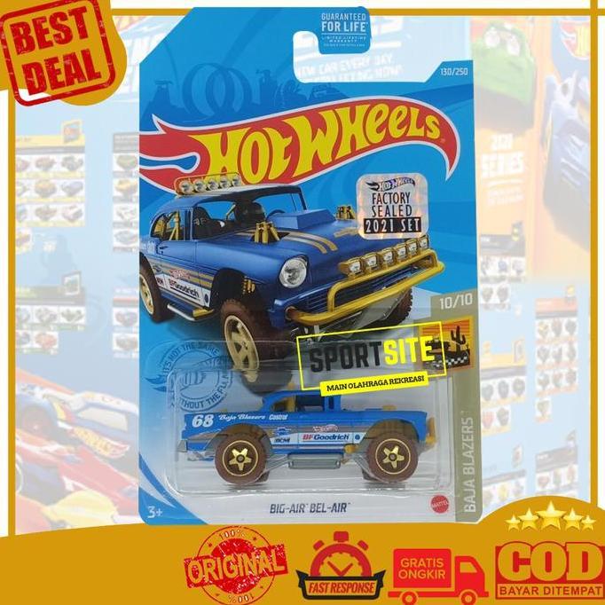 Hot Wheels Big Air Bel Air Biru Kroger Exclusive Diecast Mobil Ori