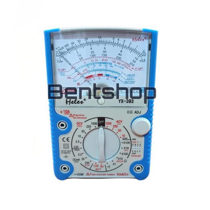 Mepora- Multitester Multimeter Heles Yx-393 Yx393 Yx 393 Original Heles
