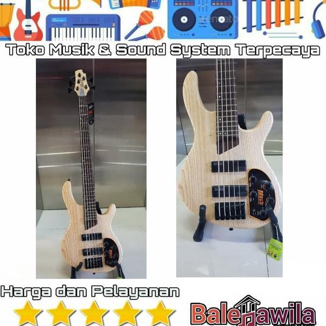 Murah Elektrik Gitar Bass CORT ARTISAN B5 Plus AS Guitar Bass Cort B5 Plus Non COD