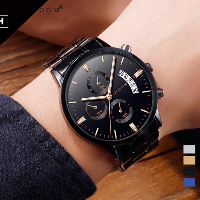 Jam Tangan Pria VAVA VOOM 100% Original Kronograf  214 hadiah watches