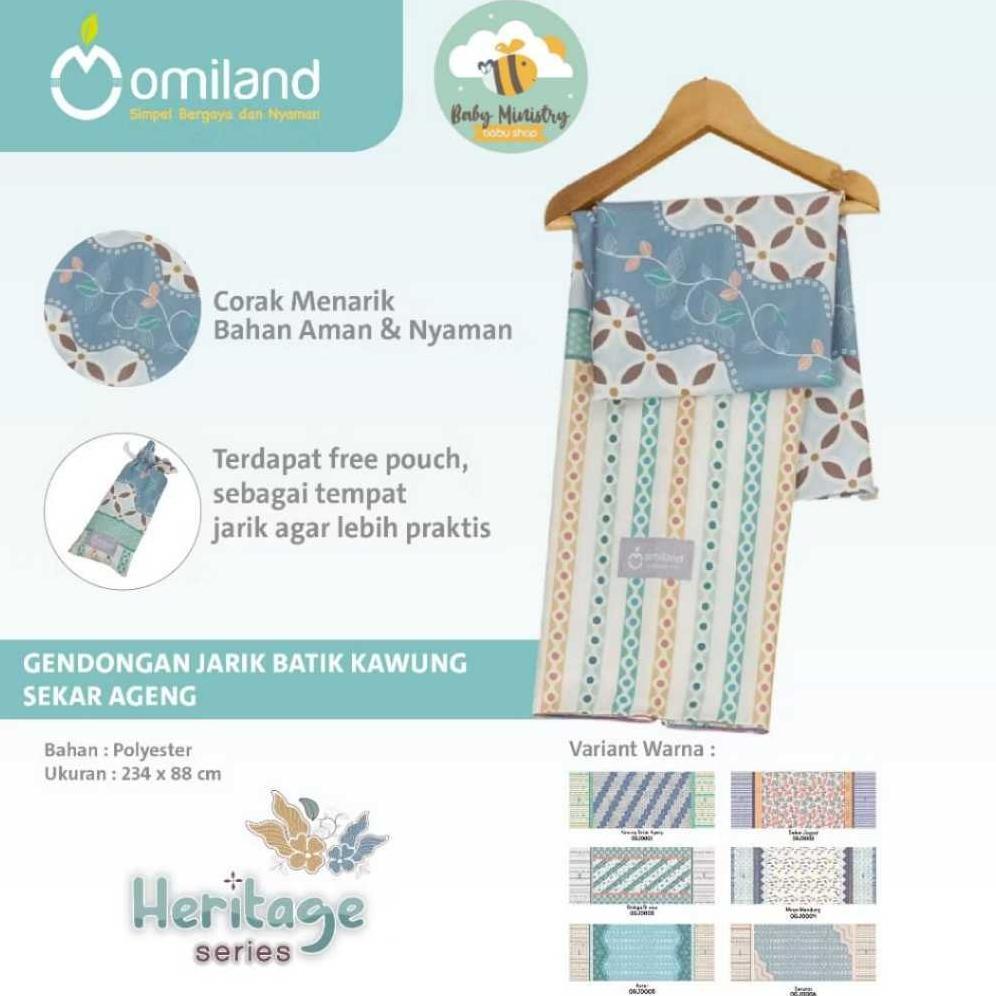 Omiland - Kain Jarik Gendongan Bayi Motif Batik gendongan anak gendongan bayi gendongan jarik Termur