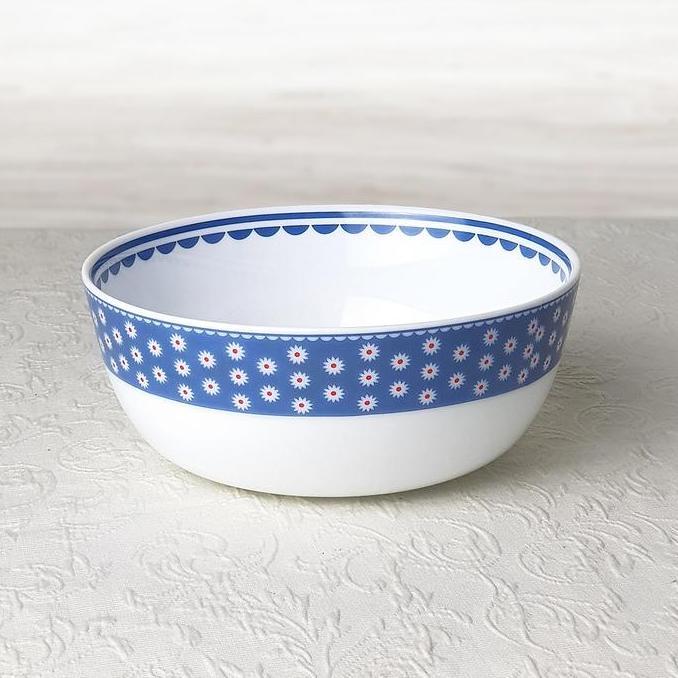 Brighton Bowl Mangkuk 19 cm Blue Dots (TERBAIK) (TERBARU) (TERMURAH)