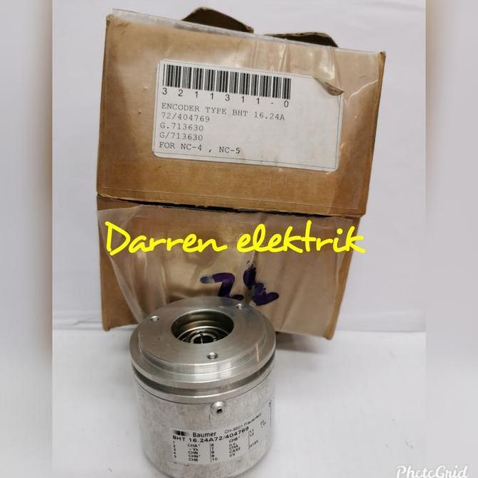TERBARU rotary encoder baumer BHT16. 24A72/404769