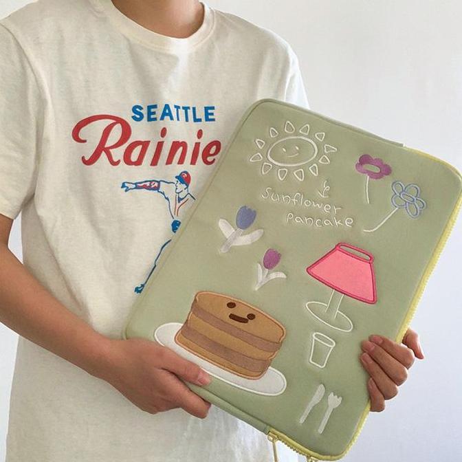 Samsung Galaxy Tab A11 S11 A9 A9+ 11 A8 A7 Lite 8.7 Tablet Sleeve Pouch Cover Tas Pastel Shockproof