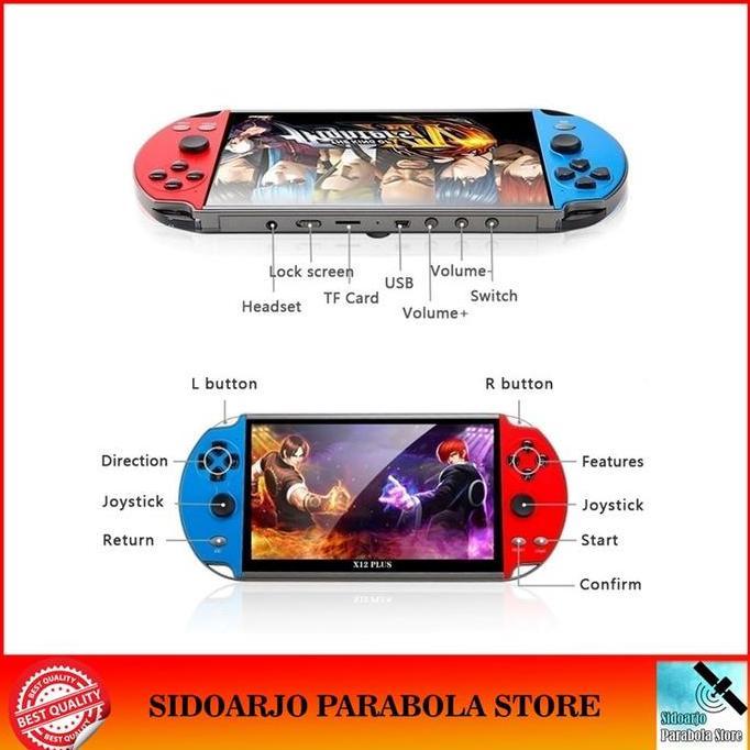 Danianur_Saks - Gameboy X12 Plus P2P Psp Pvp Console Handhled Portable 7 Inch 16Gb Retro Game Classi