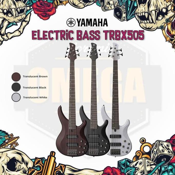 Murah Yamaha Bass Gitar Elektrik TRBX505 / TRBX 505 / TRBX-505 Non COD