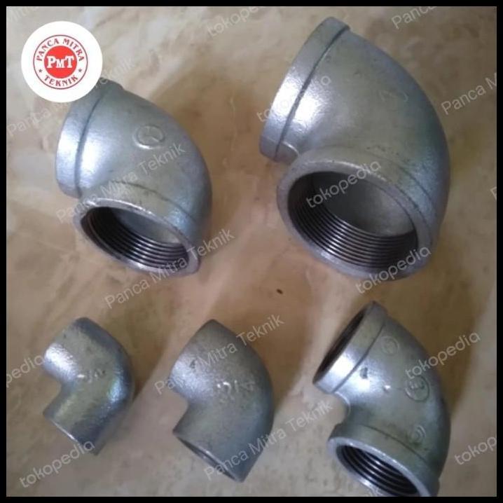TERBARU ELBOW 90 1" INCH GALVANIS / KNEE GALVANIS