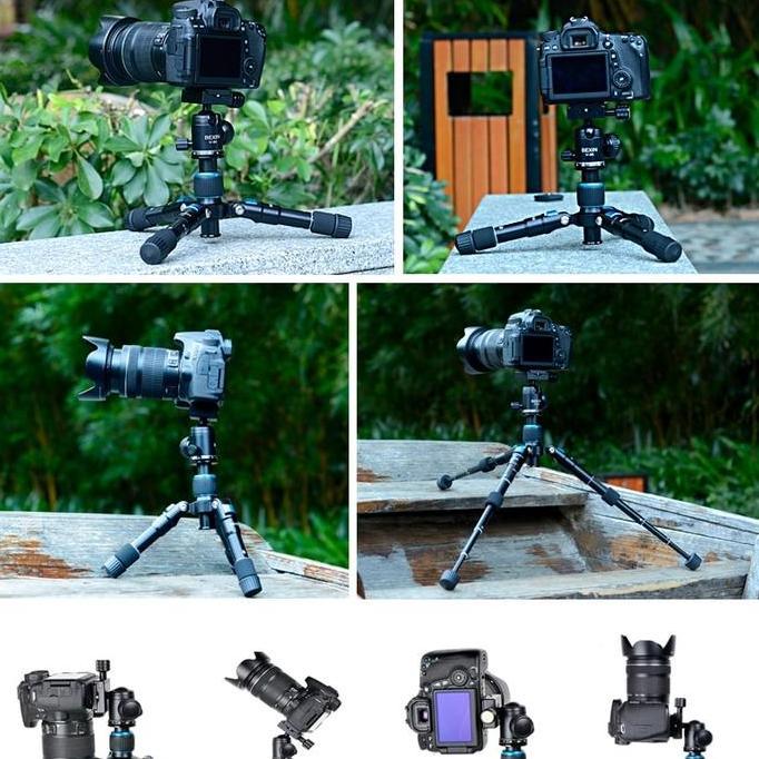 Tripod Portable Travel Mini DSLR Bexin Ball Head Stand 5 Section Hp