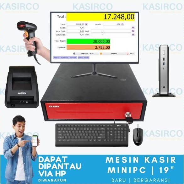 Mesin Kasir Komputer MiniPC Lengkap Siap Pakai (TERBAIK) (TERBARU) (TERMURAH)
