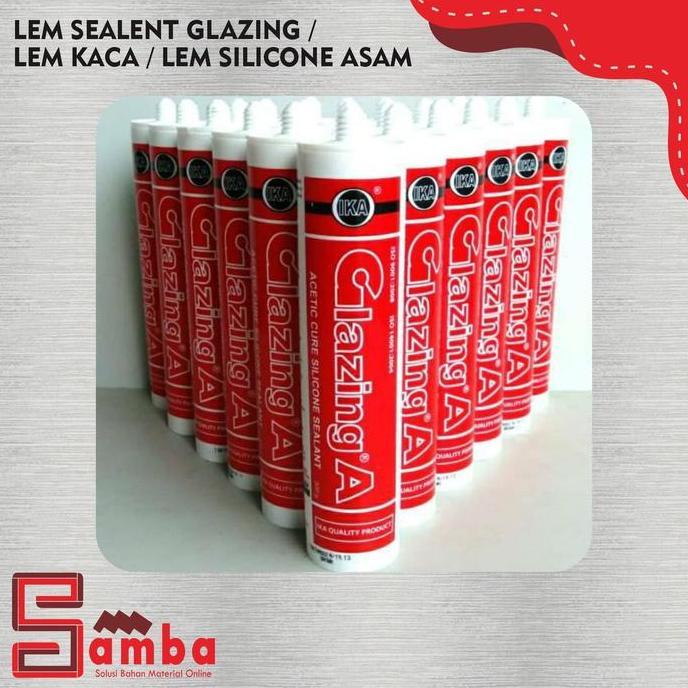 Qnqx- Lem Sealent Glazing / Lem Kaca / Lem Silicone Asam