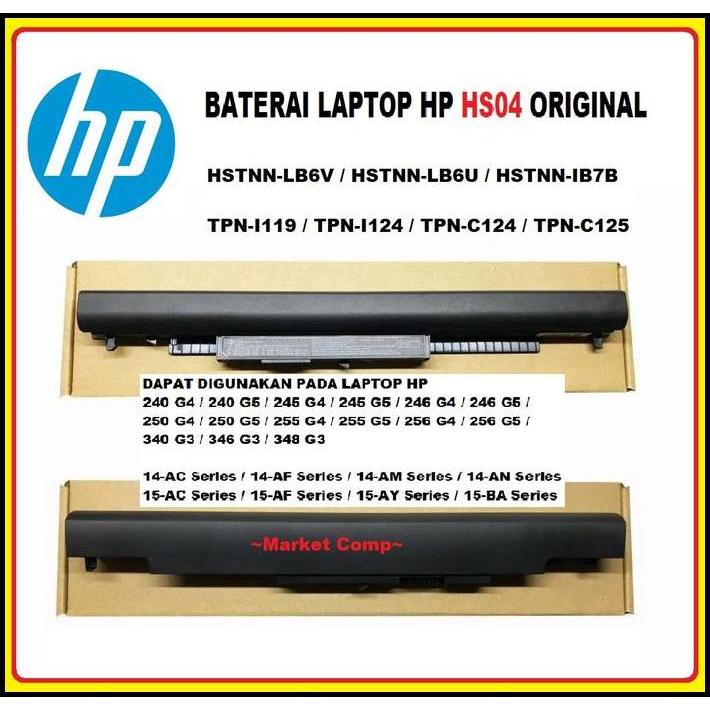 Original Baterai Laptop HP 14-AF115AU 14-AF118AU 14-AF119AU 14-AF120AU best seller