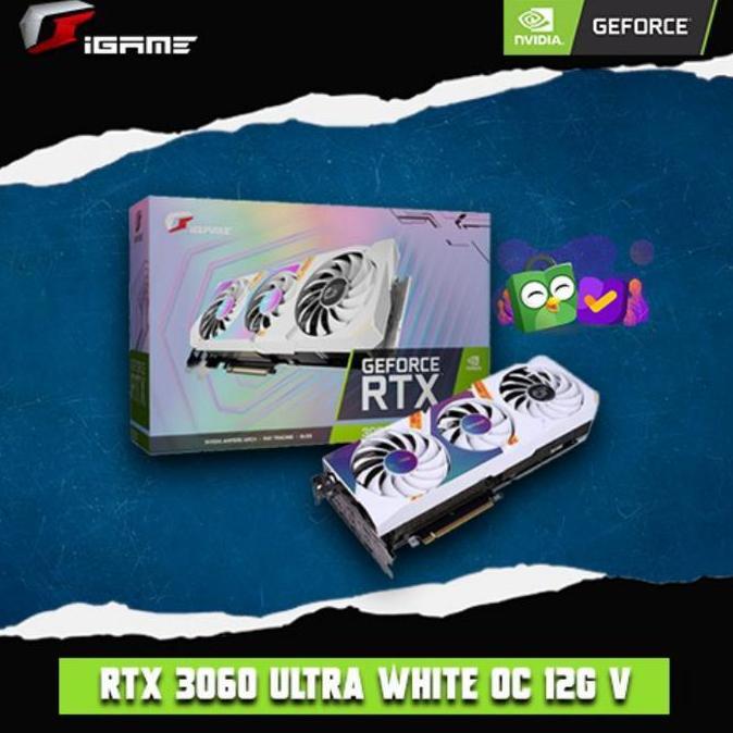 TERBARU - VGA Colorfull RTX 3060 ULTRA W OC 12G-V 12GB