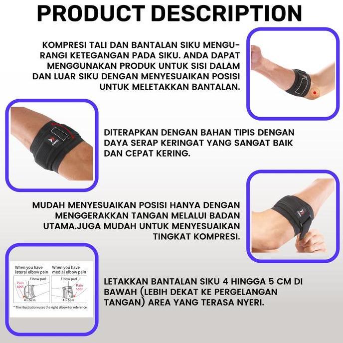 Elbow Band Elbow Support Zamst Terlaris