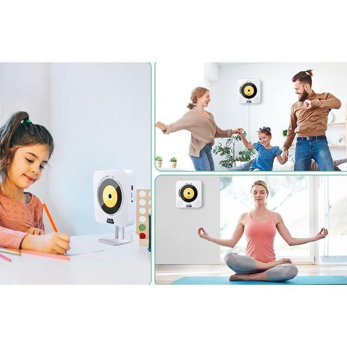 [Expert] Puluz CD Player DVD Player Bluetooth Wall CD/DVD Player Portable