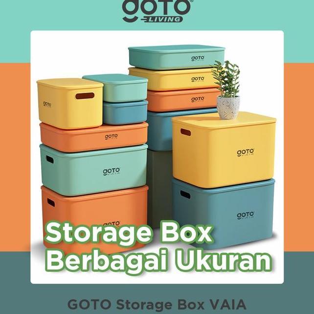 Goto Vaia Storage Organizer Box Container Keranjang Penyimpanan