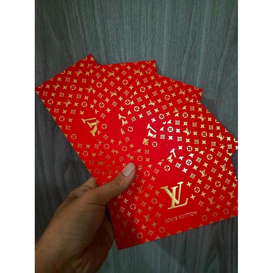 Amplop lebaran merek Motif LV CHANEL Angpao Tahun Baru Imlek Natalan