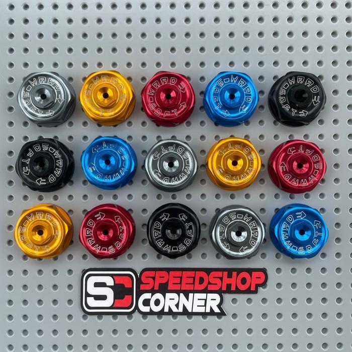 Ohlins Knob Adjuster Setelan Cover Click CNC Shock Ohlins