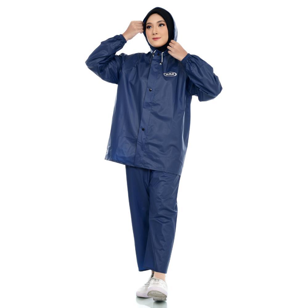 RAF Jas Hujan Warna Biru Navy