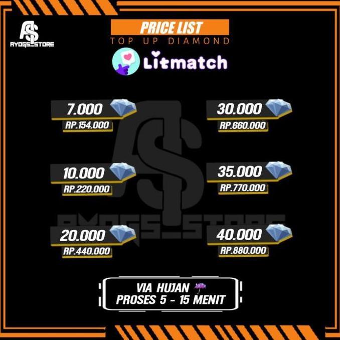 (Allthebest) LITMATCH VlA HUJAN