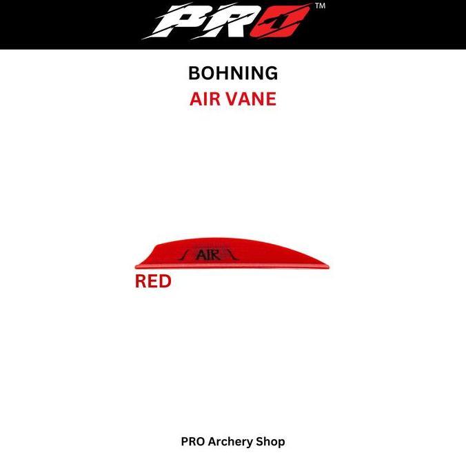 TERLARIS VANES BOHNING AIR 100PCS / BOHNING AIR VANES 2" REPACK SAYAP ANAK PANAH VANES ARROW ALAT PA