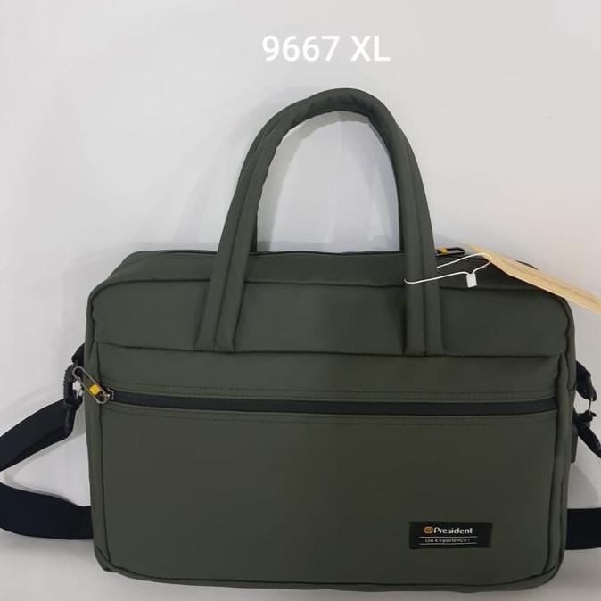 President Tas Selempang Kerja Kantor Briefcase Pria Wanita [terbaik]