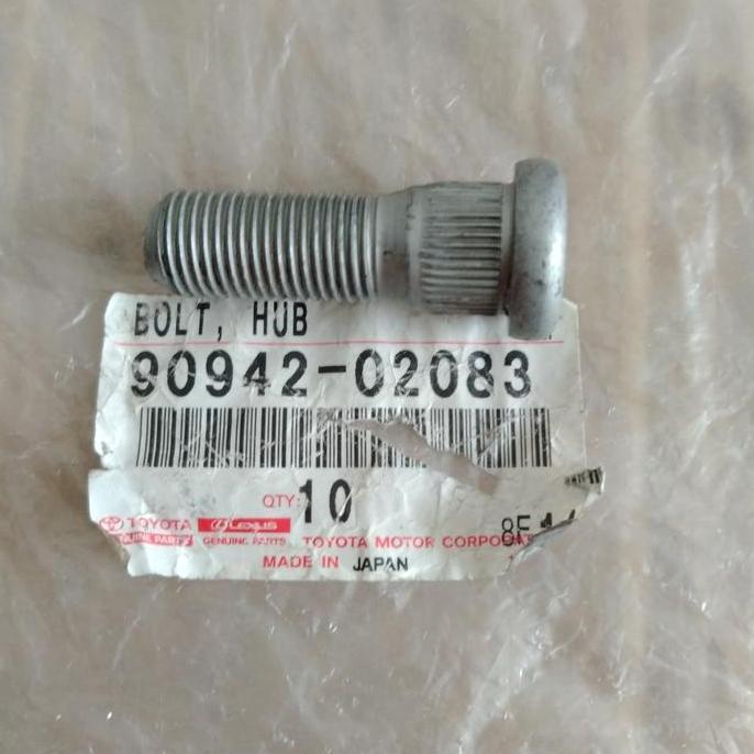 Baut Roda 90942-02077 02083 Ori Landcruiser Lexus Hiace Premio Dyna Best Quality