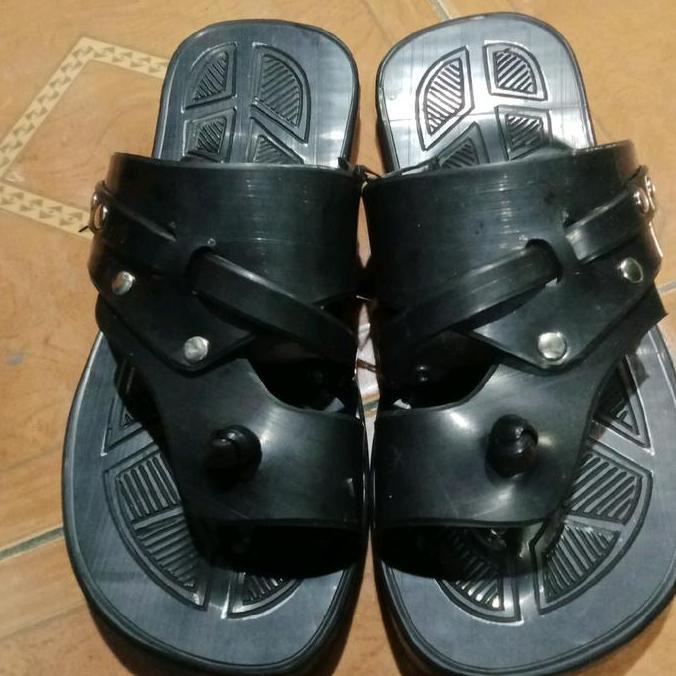 Kakikaki- Sandal Karet Ban Pria Dewasa Model Tumpuk Batik