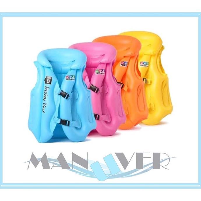 Pelampung Rompi Renang Anak Jaket Renang Swim Umur 2-5 Tahun
