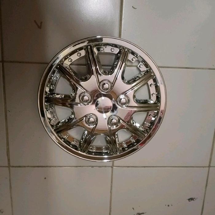 Cover Velg Dop Roda Mobil Ring 12 Inch Chrome Original Dan Terpercaya