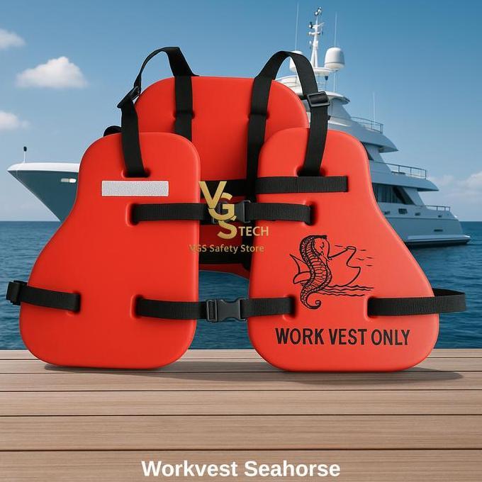 Life Jacket Pelampung Work Vest Seahorse Pelampung Life Jacket