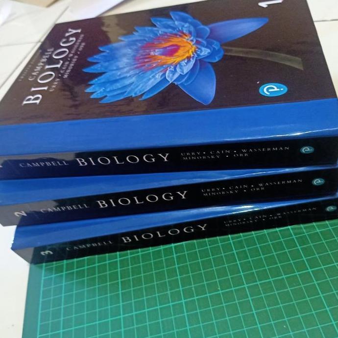 Biology Campbell 12Th Edition, 3 Volume ( 3 Jld) Kualitas Terbaik Harga Termurah