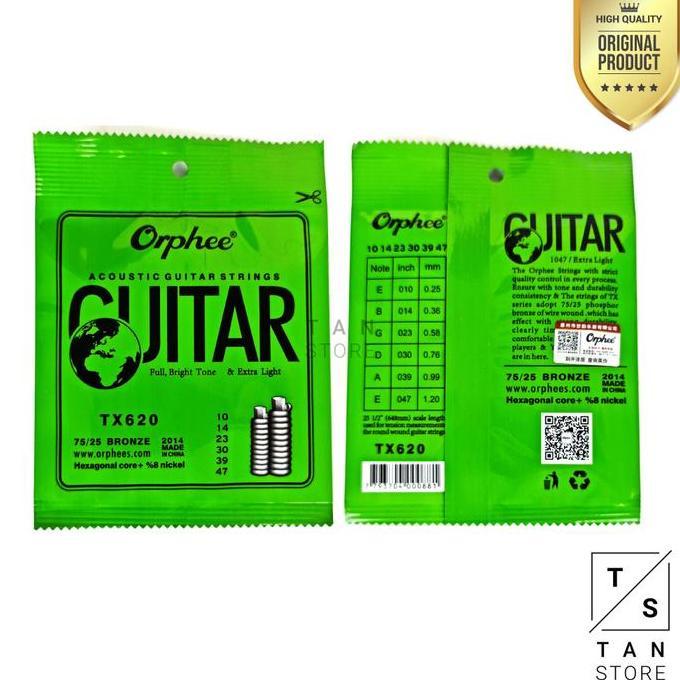 Gongging- Senar Gitar Akustik Orphee / Senar Gitar String / Senar Orphee
