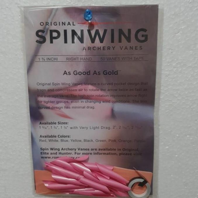 TERBARU SPIN WING VANES ARCHERY / VANES SPIN WING