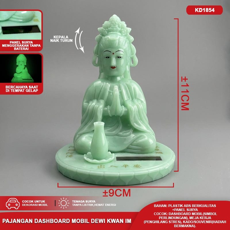 Pajangan Dashboard Mobil Dewa Uang Rejeki / Budha / Ganesha / Kwan ImHiasan Solar Premium