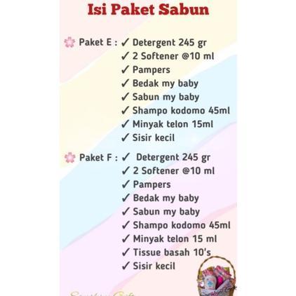 Discount Parcel Bayi / Hampers Sabun Bayi