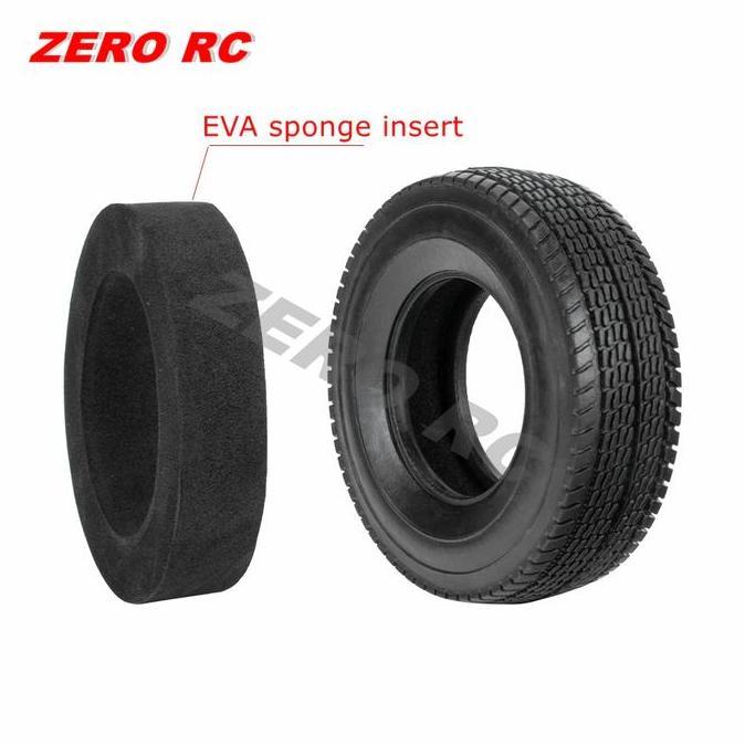 Lansungkirim- Ban 1/14 Tamiya Rubber Tyre Wheel Tires 19/25Mm 1/14 Rc Truck