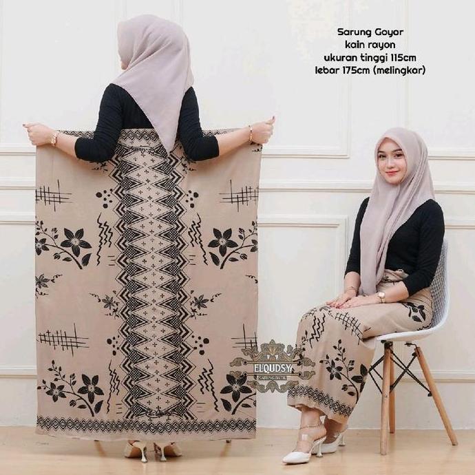 Otwkirim- Sarung Pesantren Putri Sarung Santri Putri Sarung Rayon Goyor Sarung Santri Pondok Wanita/