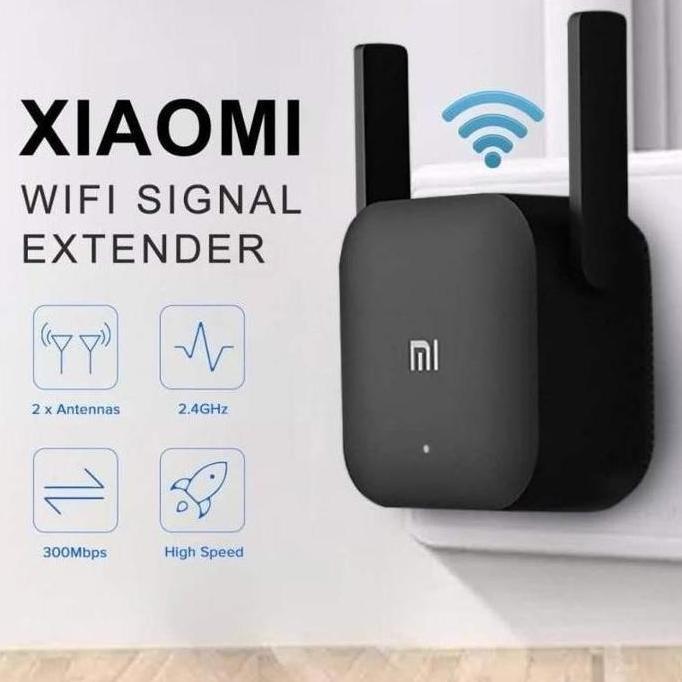 Lansungkirim- Mi Wifi Repeater Range Extender Pro 300Mbps - Mi Router Repeater Pro